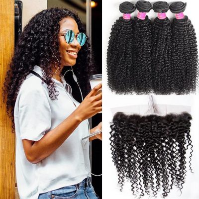Brazilian Hair With Frontal Vgirl Hair