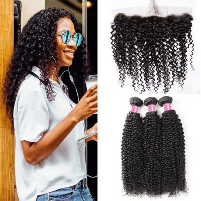 3 Bundles With Frontal Vgirl Hair