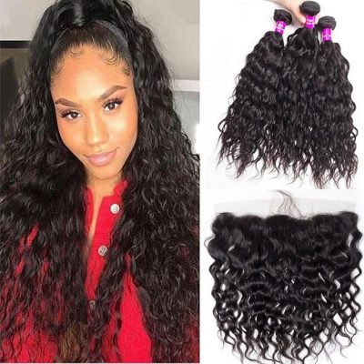 Brazilian Hair With Frontal Vgirl Hair